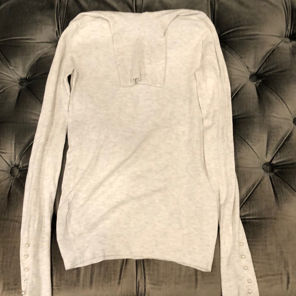 Zara Heather Grey Turtleneck Sweater